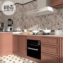 Sweet Shell Nanyang Wind Retro Kitchen Flowers Brick Wall Brick Cream Wind Toilet Salle de bains Tile Toilet Balcony Étage Tiles