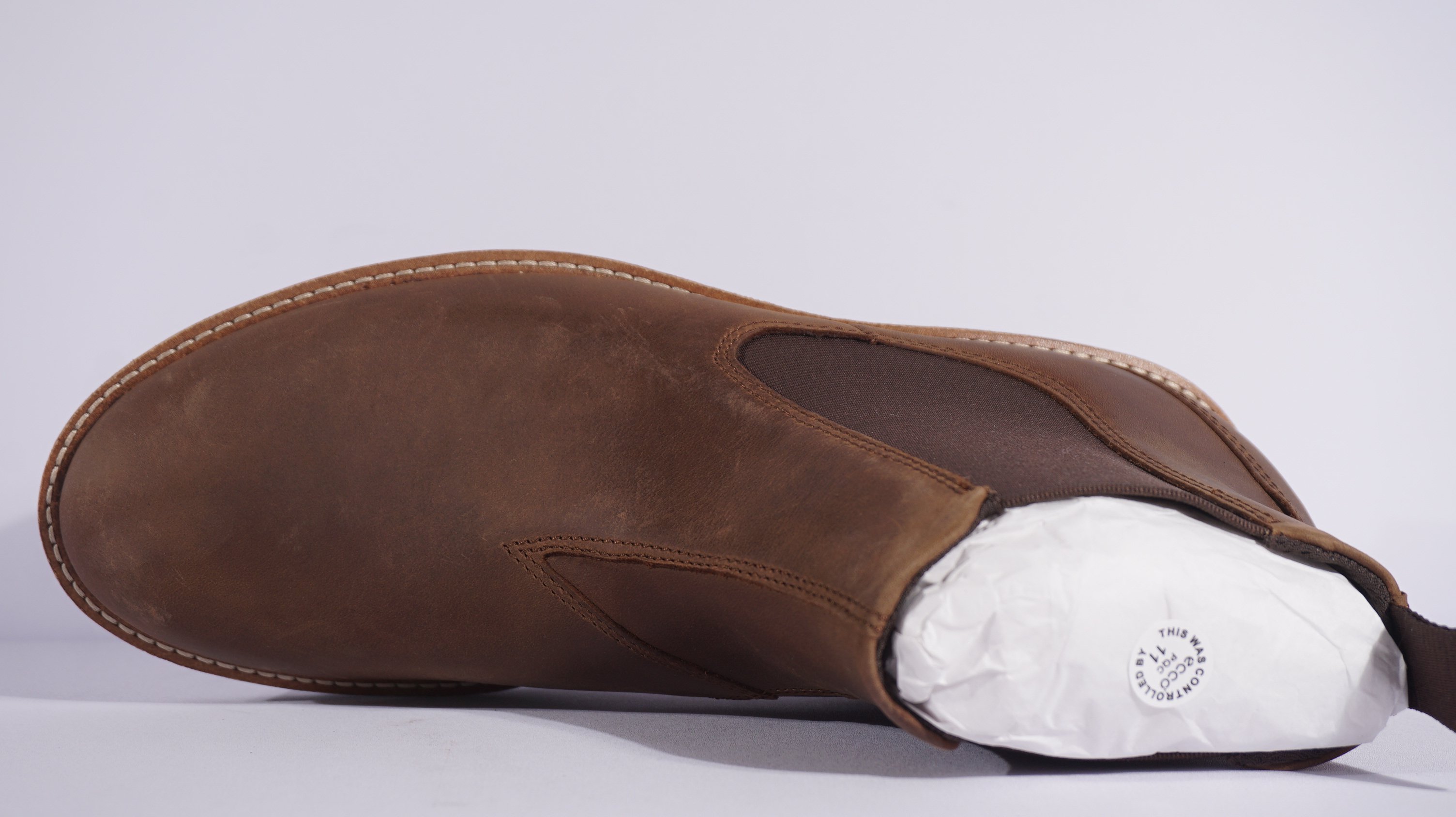 Челси сапоги just my shoes 就是卖鞋 ecco jamestown 中高帮大码棕色切尔西靴