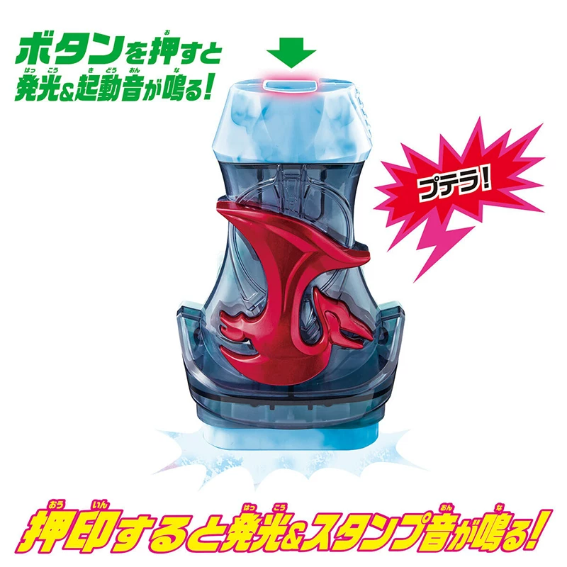 Обзор Bandai Knight Cavaliers Crime Linking Accessories FAIZ штампованный DX печать птерозавр 555
