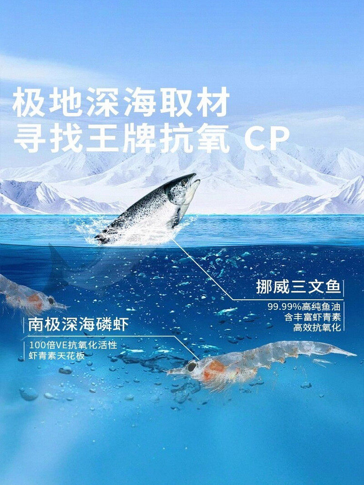 Krill Deep-Sea Fish Oil for Cats and Dogs, Anti-Hair Loss, Pet-Specific Lecithin for Beautiful Fur, Press-Type Hair Growth