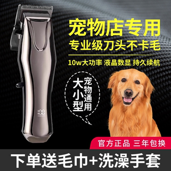 Professional Pet Dog Hair Clipper, High-Power Electric Clipper, Dog Hair Clipper, Special for Pet Shops, Large Dog Tool