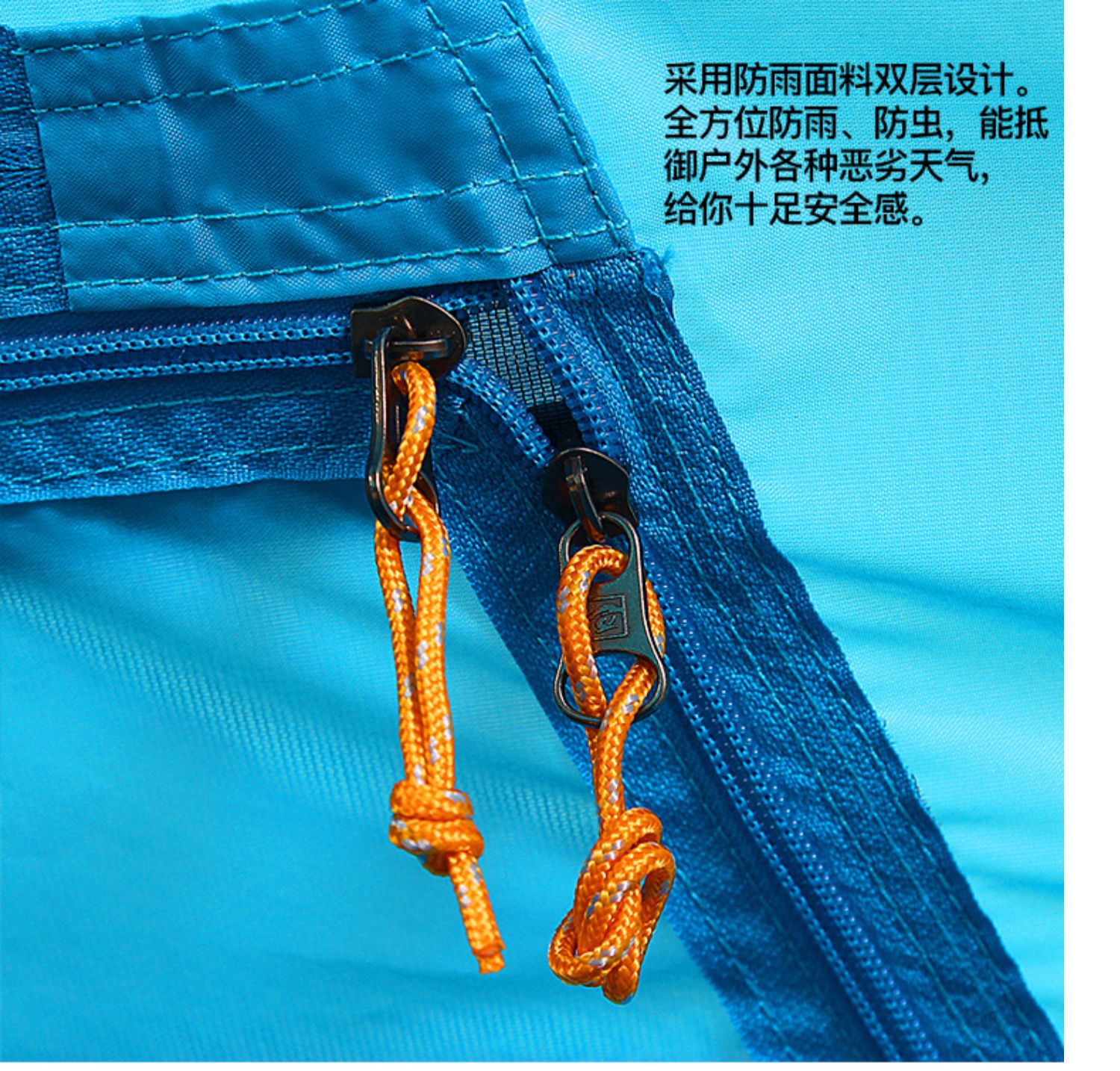 (Thủy lực) Lều tìm đường ngoài trời 3-4 người tự động mở gấp đôi dày cắm trại mưa cắm trại - Lều / mái hiên / phụ kiện lều Thảm bạt lót đáy lều cắm trại