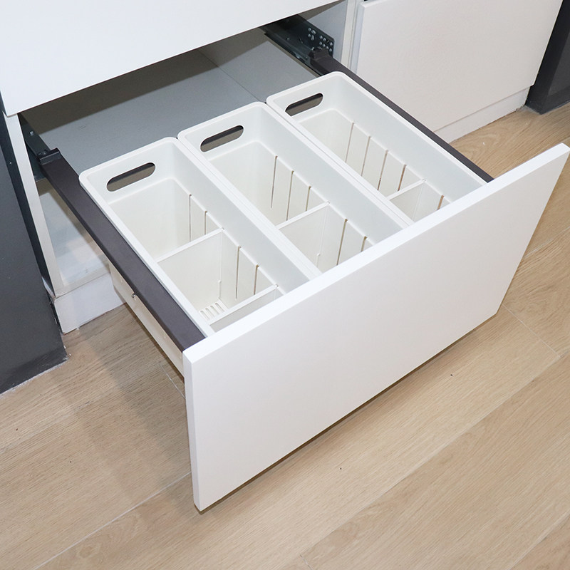 HOFFFNUNG self-cycling in single layer classification drain pull basket fruit vegetable containing finishing basket pull-out ventilation containing barrel-Taobao