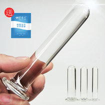 Small smooth glass rod anal plug vaginal asshole plug plug backcourt masturbation gay male and female masturbation device sexual use