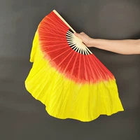 Симуляция шелковой кости вентилятора 31 трепетать 20 красного до желтого