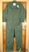 (Original) USMC NAVY green ground handling copper zipper one-piece 42R new with tag 18