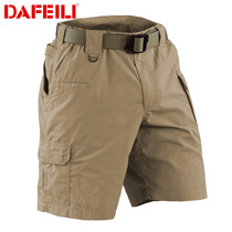 Été extérieure tactique Shorts de plein air Ventilateur 50% Pantalon Soldat spécial Loose pour la formation Boîte à outils à sacs multiples