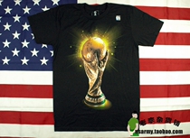 (Official certification) 2014 Brazil World Cup Hercules Cup Black T-shirt S code brand new Mexico