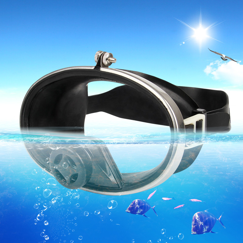 Tetya full dry diving mirror suit full dry straw toughened mirror silicone mask 2021 new