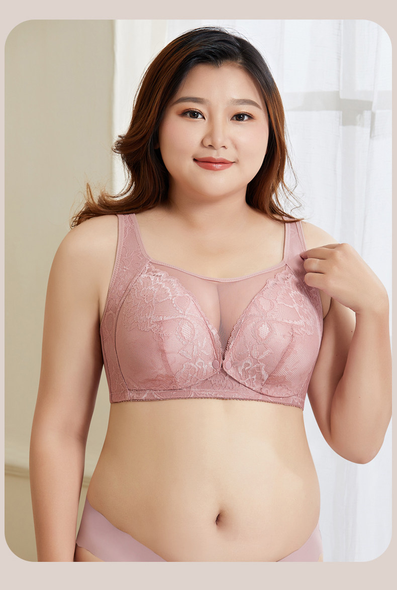 大码孕妇文胸哺乳内衣聚拢防下垂大胸全罩杯产后喂奶孕期专用胸罩 — 37