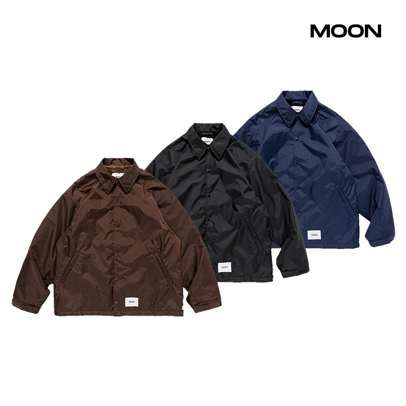 WTAPS MC JACKET NYLON. OXFORD サイズ02 ネイビー 242TQDT-JKM01