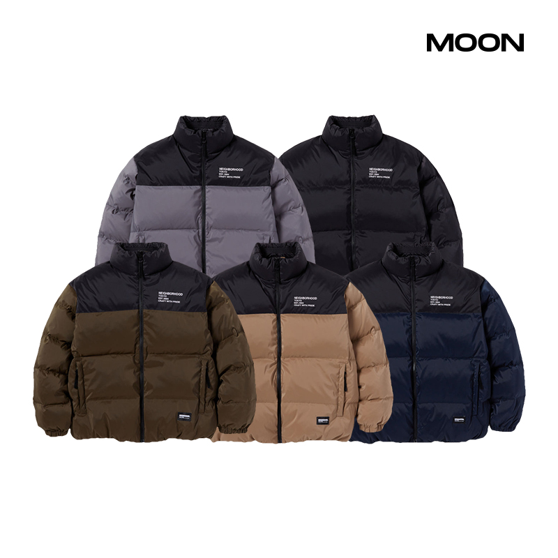 NEIGHBORHOOD 23AW CHECKER DOWN JACKET L黒 NEIGHBORHOOD 23AW CHECKER DOWN JACKET L黒