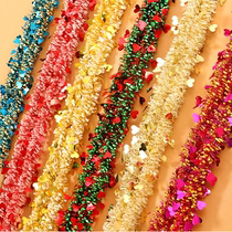 Christmas Day New Years Eve Rahua Hamburgs milk tea shop decorated with kindergarten classroom storefront banners dress up for the lighting of the lighting