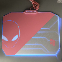 Alienware alien e-sports game big and small table pad customized version RGB luminous resin competitive mouse pad