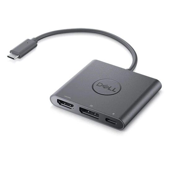 Power-through DELL Dell USB-C to HDMI DP Adapter Compatible with Thunderbolt Mac devices