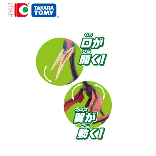 Takara tomy, модель животного из мягкой резины, динозавр, комплект, игрушка для мальчиков, мир юрского периода