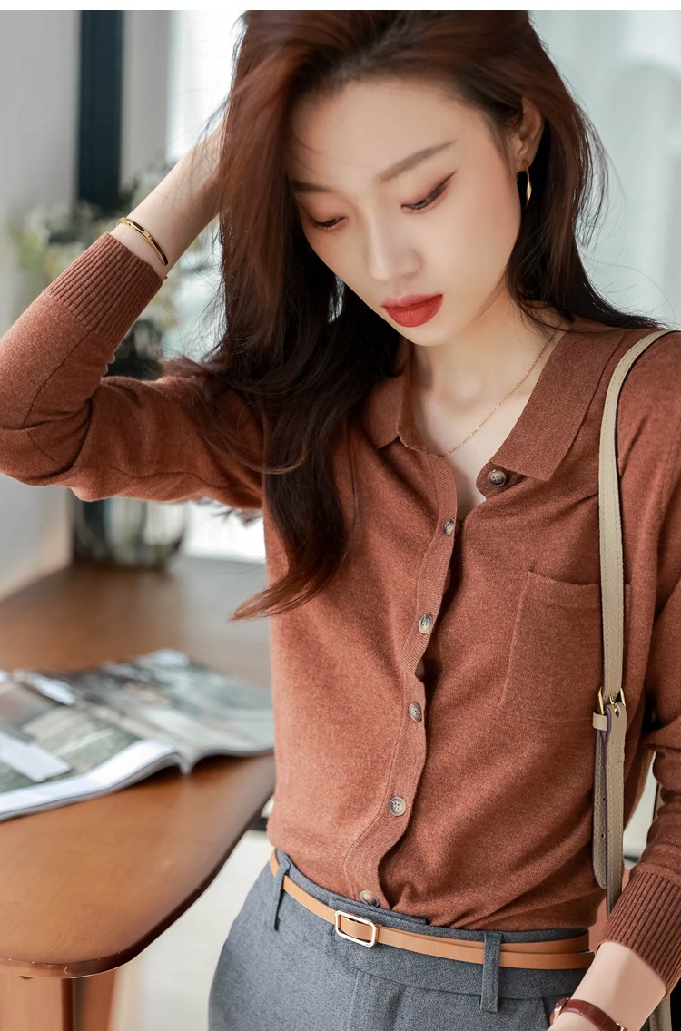 D6210 640K ÁO KHOÁC NỮ DONTDO ÁO LEN DÀI TAY MÙA XUÂN THU ĐÔNG THỜI TRANG NỮ G02 SẢN PHẨM MỚI