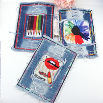 Embroidery Applique Cartoon Clothes Patch Cloth Patch Hole Large Jeans Knee Elbow Sticker Fashion Decorative Cloth Sticker