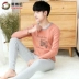 Bộ đồ lót thanh niên mùa thu và mùa đông InBron phần cotton 9 nam lớn trẻ em học sinh quần áo mùa thu 12-15 áo len cotton sịp bé trai đẹp Quần áo lót