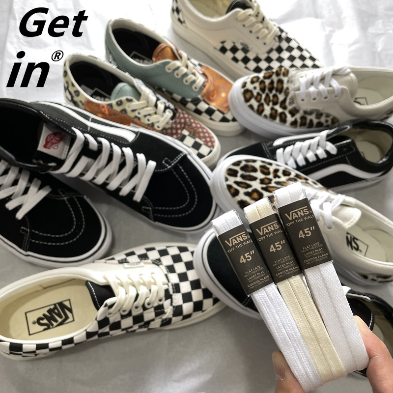 Suitable for Vans Shoelaces, Single and Double Layers, Classic Model/Era/Style36/Aut Anaheim Canvas Shoes Suitable for Vans Shoelaces, Single and Double Layers, Classic Model/Era/Style36/Aut Anaheim Canvas Shoes