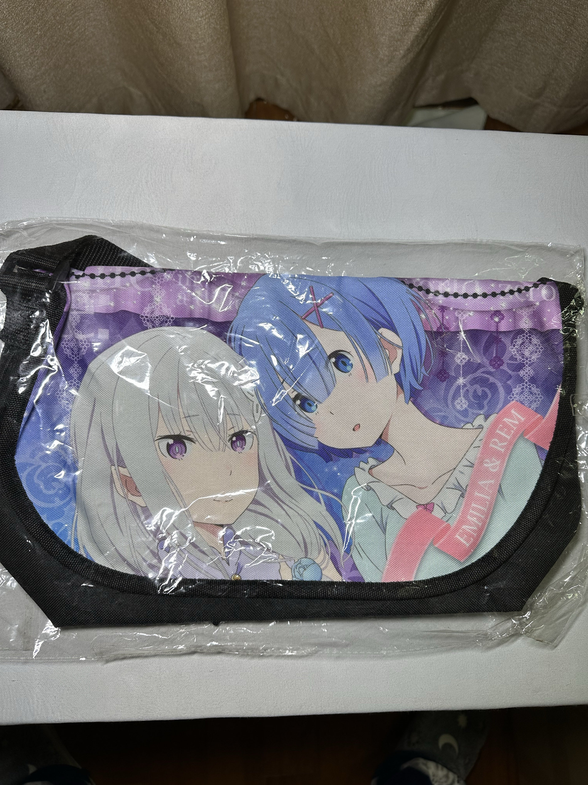 Re0 Re:Zero - Starting Life in Another World Rem Emilia Pain Bag Single Shoulder Bag Backpack