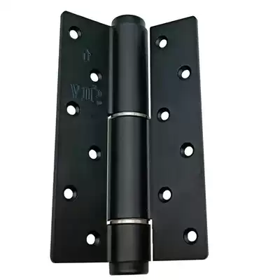 Invisible door hinge door closer Hydraulic buffer spring automatic closing positioning Black gold brushed silver door lock