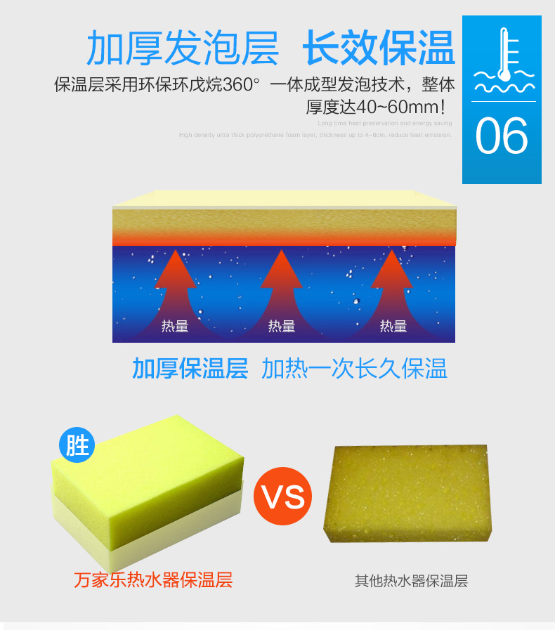 bảo hành bình nóng lạnh aristonc Máy nước nóng Macro / 万家乐 D80-H111B Trang chủ 80 lít Vòi sen nước nóng - Máy đun nước bình nóng lạnh panasonic