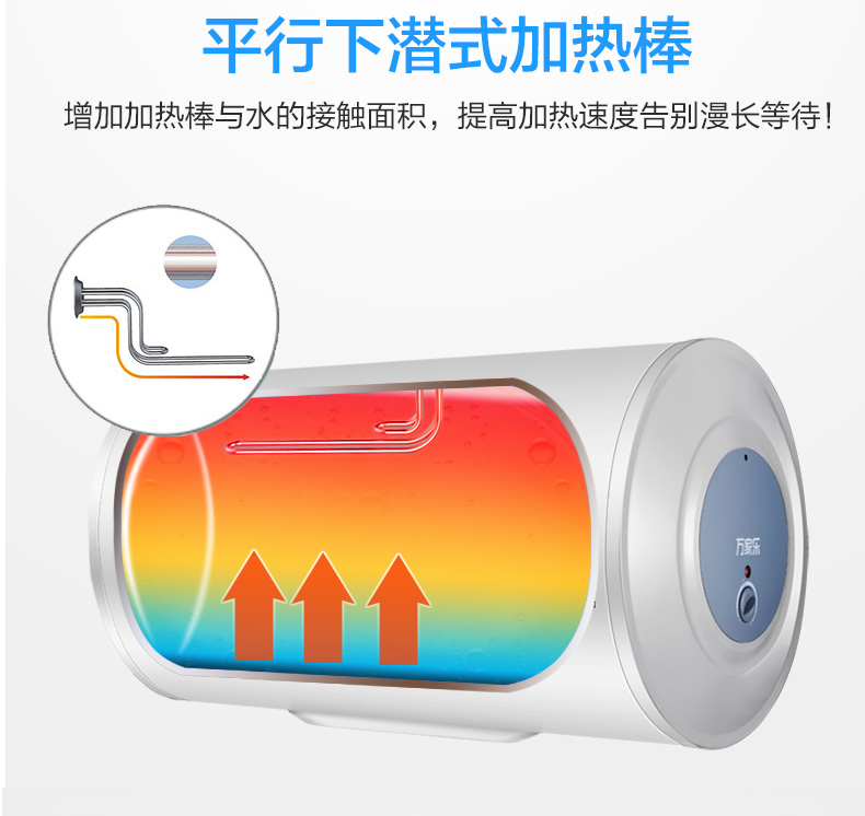bảo hành bình nóng lạnh aristonc Máy nước nóng Macro / 万家乐 D80-H111B Trang chủ 80 lít Vòi sen nước nóng - Máy đun nước bình nóng lạnh panasonic