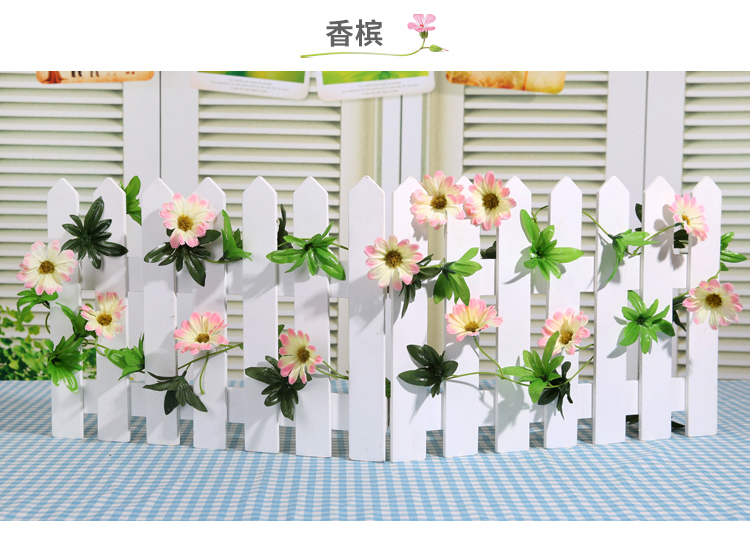 Hoa giả mây hoa giả hoa cúc hoa nhựa điều hòa không khí ống nước trang trí hoa nho phòng khách trần hướng dương - Hoa nhân tạo / Cây / Trái cây hoa giả đẹp