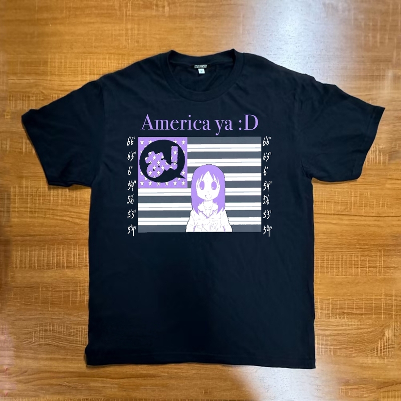Otaku Fantasy Az Comics King A$Ap Kasukabe Pure Cotton Short Sleeve T-Shirt