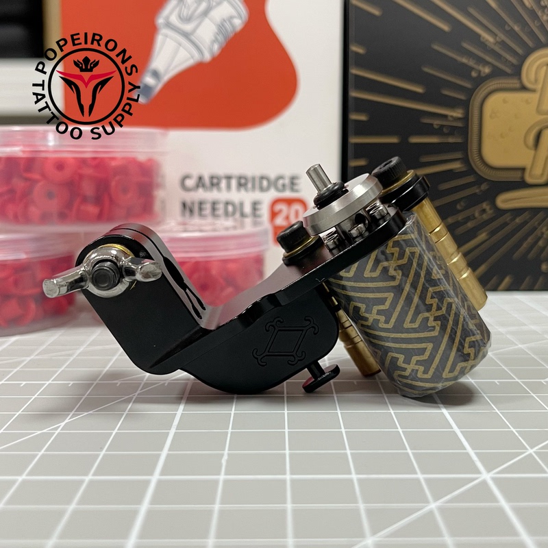 [Free Smart Ashtray] Quink Replica Direct-Drive Tattoo Motor Machine Uses Dual Hook Line Rca for Line Drawing and Shading