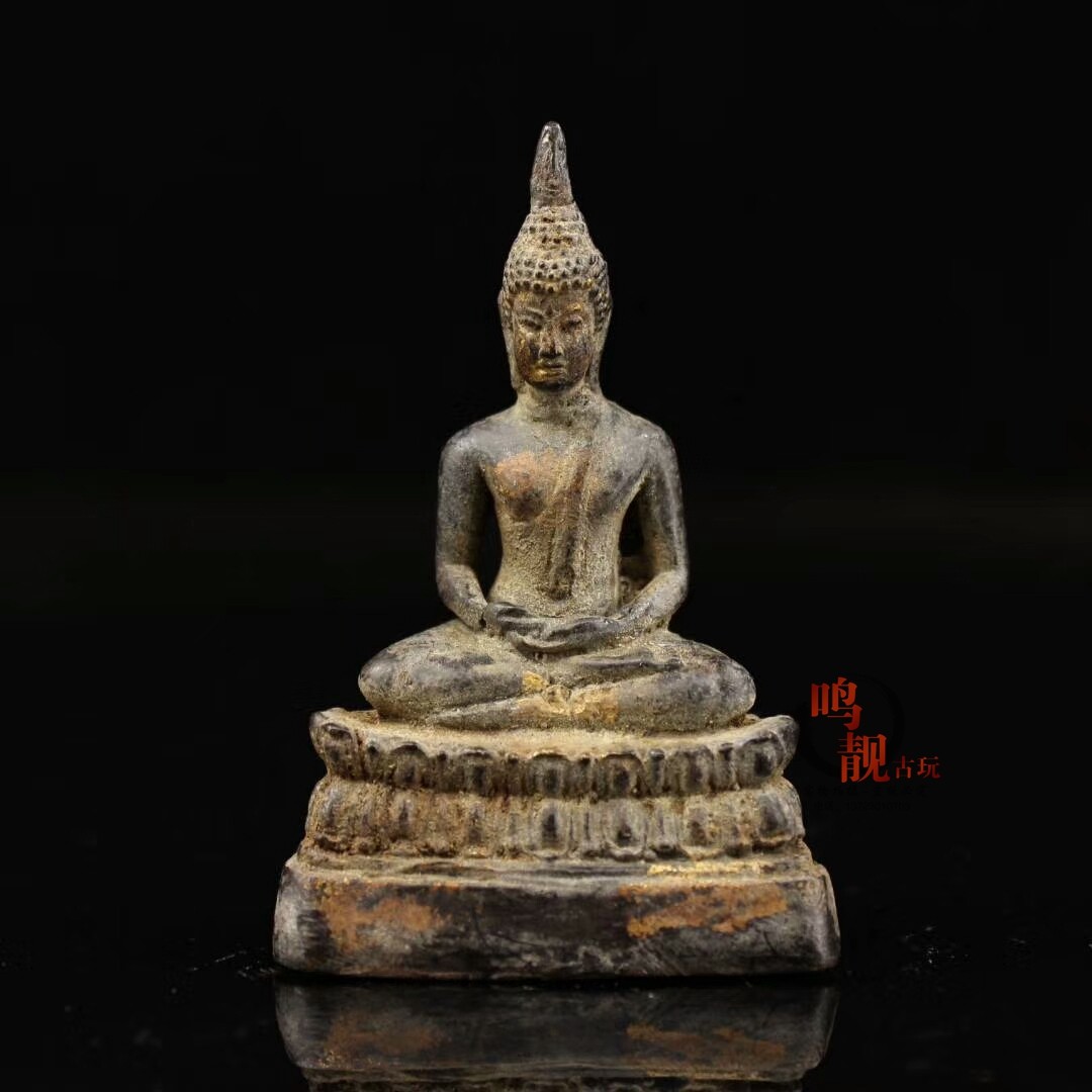 Collection of old pure copper engraved inscription by Tibetan ancient monastery to wipe out Carthamoni Buddha Zun