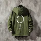 Мужская куртка, осенняя утепленный лонгслив, бейсбольная форма, оверсайз