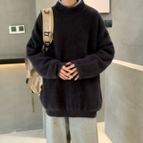 Осенняя толстовка, парная одежда для влюбленных, куртка, изысканный стиль, оверсайз, высокий воротник