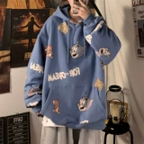 Tide, мультяшная демисезонная осенняя парная одежда для влюбленных, куртка