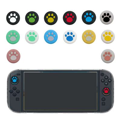 Подходит для переключателя поколения SWITCH2, силиконовая крышка с ручкой Nintendo, кошачий коготь, колпачок для ключей NS, пылезащитное кольцо
