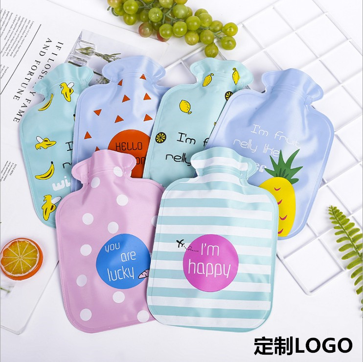 Hot water bottle cartoon children's small gift students girlfriends hand warmer palace treasure event opening practical gift printed logo