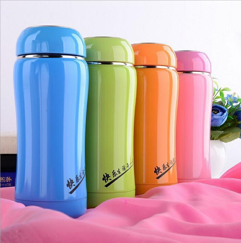 Stainless steel water cup colorful heat preservation double layer portable water cup with rope creative advertising gift cup custom logo - Taobao