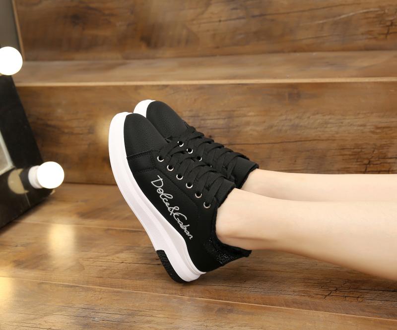 Giày thông thường của Hàn Quốc Giày nữ thấp, giày thể thao giày adidas nữ chính hãng