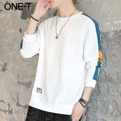 卫衣长袖t恤男士打底衫印花