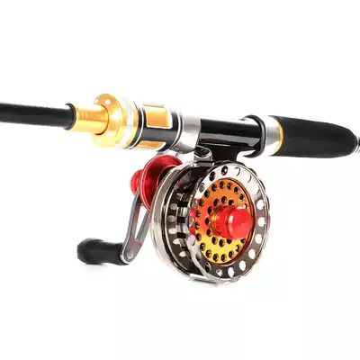 All-metal fishing wheel micro-lead raft wheel front valve rod wheel with discharge force fishing line raft Rod wheel bridge fishing wheel