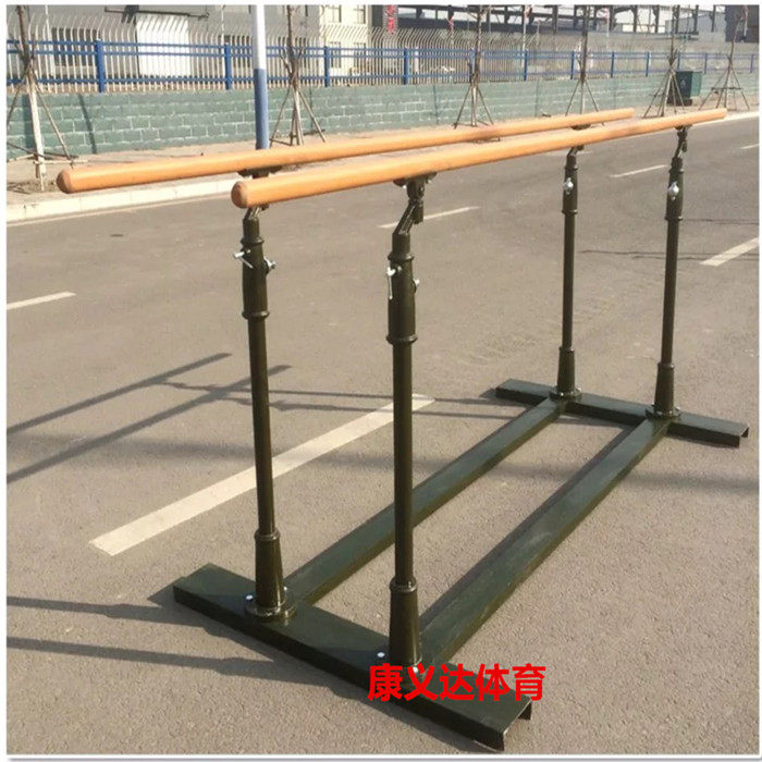屋外用ポータブル平行棒、学校や家庭で使用できる調節可能な平行棒、懸垂トレーニング器具