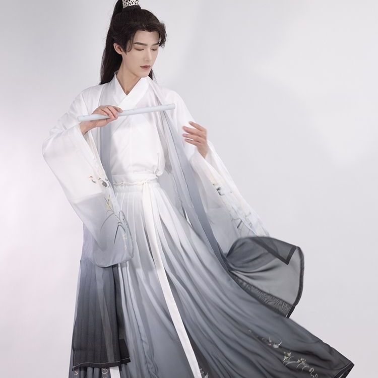 Han - dressed male and female couple girlfriend Wei Jinfeng, the girl - tailored men's clothing summer dress