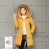 Mùa đông 2018 mới chống mùa lớn cổ áo lông thú bông của phụ nữ phần dài mỏng bông dày 袄 Hàn Quốc phiên bản của xuống áo khoác bông áo khoác áo khoác kaki nữ Bông