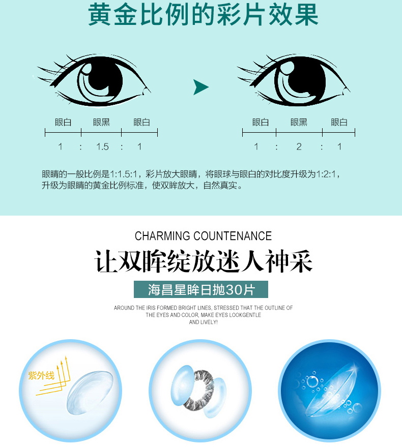 Haichang Me lòngxing ném 30 mảnh kính nữ kích cỡ hỗn hợp chủng tộc vô hình trang web chính thức cửa hàng hàng đầu đích thực - Kính đeo mắt kính kính gm southside