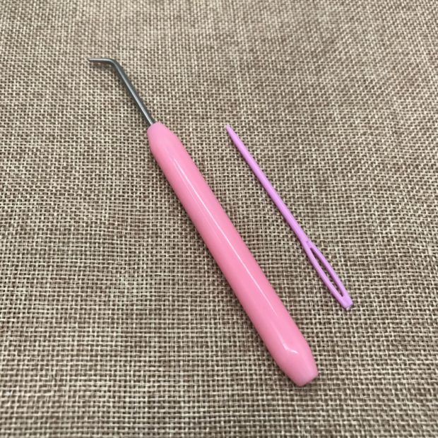 Dụng cụ dệt Trợ lý dệt móc móc nhựa móc kim Dệt móc kim móc - Công cụ & vật liệu may DIY chỉ khâu