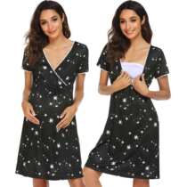 In DeliveryLaborNursing Nightgown Women Maternity