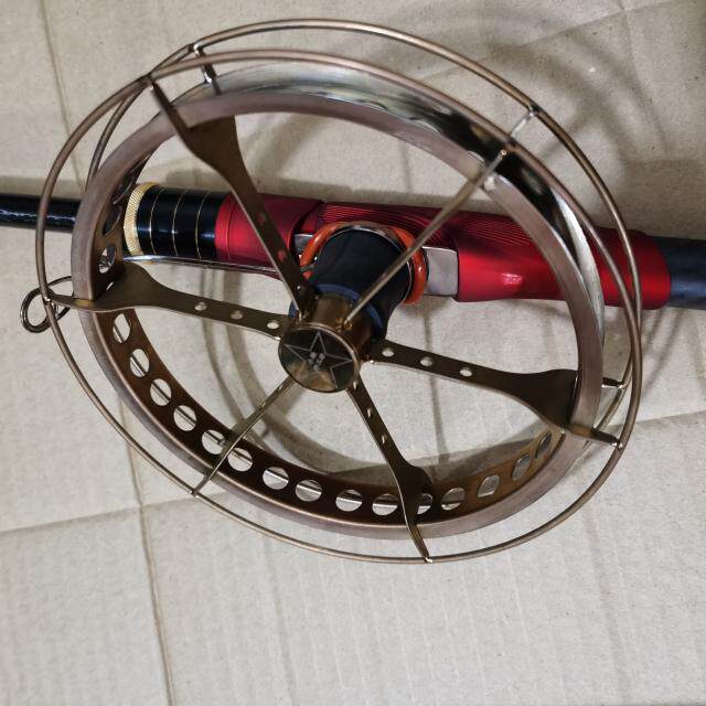 Titanium alloy hand wheel, wheat wheel hand wheel, hollow line cup, fixed ceramic bearing