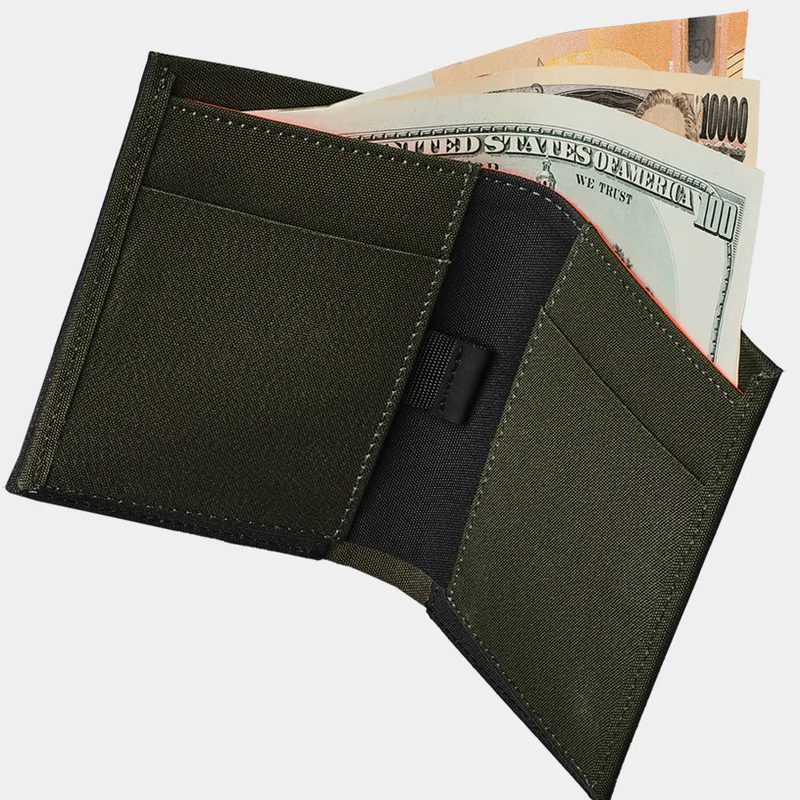 Alpakaark Bifold Cash Wallet 300D High-Frequency Folding Wallet Alpakaark Bifold Cash Wallet 300D High-Frequency Folding Wallet