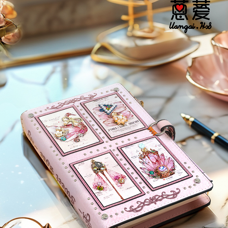 Sr Anthracene Original Design High-Value Planner Detachable Loose-Leaf Notebook Diary Business Notepad